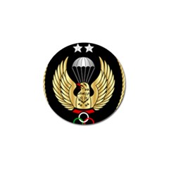 Iranian Army Freefall Parachutist 2nd Class Badge Golf Ball Marker by abbeyz71