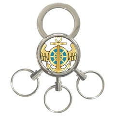 Iranian Navy Aviation Pilot Badge 3-ring Key Chains by abbeyz71