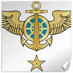 Iranian Navy Aviation Pilot Badge Third Class Canvas 12  X 12  by abbeyz71