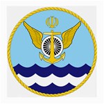 Iranian Navy Aviation Pilot Badge 1st Class Medium Glasses Cloth (2-Side)