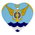 Official Insignia of Iranian Navy Aviation Ornament (Heart)