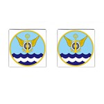 Official Insignia of Iranian Navy Aviation Cufflinks (Square)