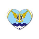 Official Insignia of Iranian Navy Aviation Rubber Coaster (Heart) 