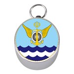 Official Insignia of Iranian Navy Aviation Mini Silver Compasses