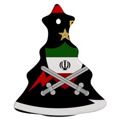 Iranian Army Bodyguard Badge Christmas Tree Ornament (two Sides) by abbeyz71