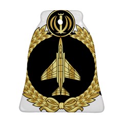 Iranian Air Force F-4 Fighter Pilot Wing Bell Ornament (two Sides) by abbeyz71
