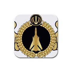Iranian Air Force Sukhoi Su-24 Fighter Pilot Wing Rubber Square Coaster (4 Pack)  by abbeyz71