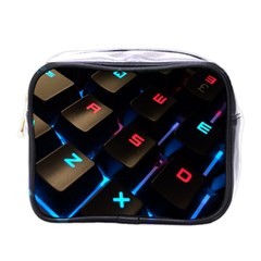 Keyboard Gamer Computer Technology Mini Toiletries Bag (one Side) by Pakrebo