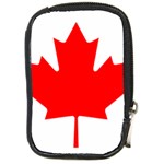 National Flag of Canada Compact Camera Leather Case Front
