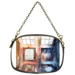 Tardis Doctor Who Transparent Chain Purse (Two Sides)