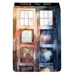 Tardis Doctor Who Transparent Removable Flap Cover (S)