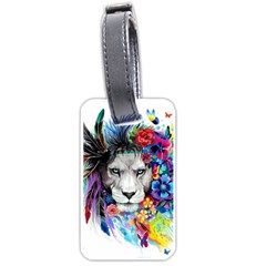 Art Drawing Poster Painting The Lion King Luggage Tags (one Side)  by Sudhe