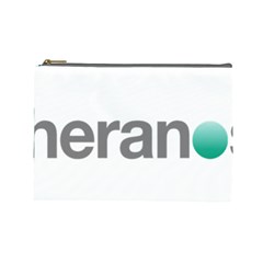 Theranos Logo Cosmetic Bag (large) by milliahood