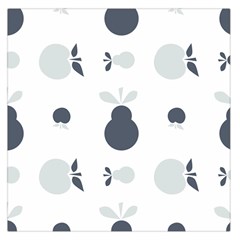 Apples Pears Continuous Large Satin Scarf (square) by HermanTelo