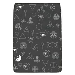 Witchcraft Symbols  Removable Flap Cover (l) by Valentinaart
