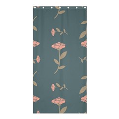 Florets Rose Flower Shower Curtain 36  X 72  (stall)  by HermanTelo