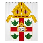 Coat of Arms of Anglican Church of Canada Shower Curtain 60  x 72  (Medium)  60 x72  Curtain