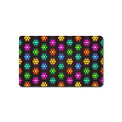 Pattern Background Colorful Design Magnet (name Card)