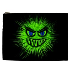 Monster Green Evil Common Cosmetic Bag (xxl) by HermanTelo