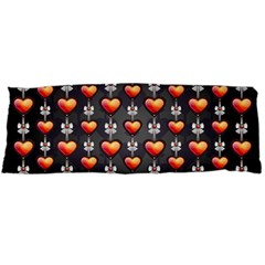 Love Heart Background Valentine Body Pillow Case (dakimakura) by HermanTelo