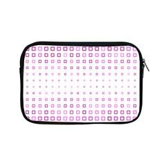 Square Pink Pattern Decoration Apple Ipad Mini Zipper Cases
