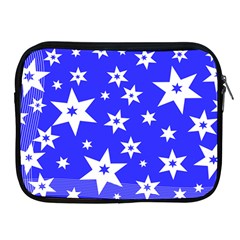 Star Background Pattern Advent Apple Ipad 2/3/4 Zipper Cases by HermanTelo