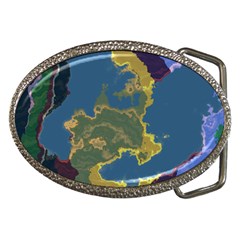 Map Geography World Belt Buckles by HermanTelo