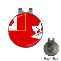 Flag Of The Canadian Army Hat Clips With Golf Markers by abbeyz71