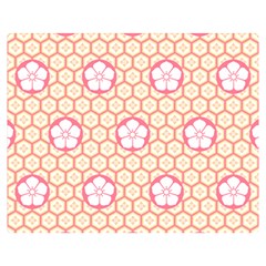 Floral Design Seamless Wallpaper Double Sided Flano Blanket (medium) 
