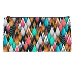 Abstract Triangle Tree Pencil Cases