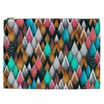 Abstract Triangle Tree Cosmetic Bag (XXL)