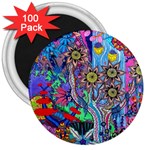 Abstract Forest  3  Magnets (100 pack)