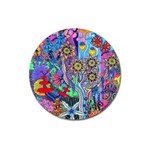 Abstract Forest  Magnet 3  (Round)