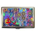Abstract Forest  Cigarette Money Case