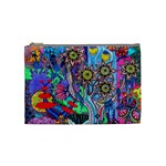Abstract Forest  Cosmetic Bag (Medium)