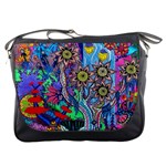 Abstract Forest  Messenger Bag