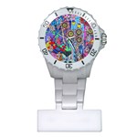 Abstract Forest  Plastic Nurses Watch