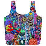 Abstract Forest  Full Print Recycle Bag (XL)