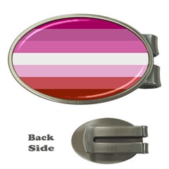 Lesbian Pride Flag Money Clips (oval)  by lgbtnation
