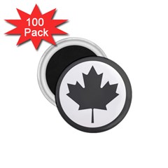 Roundel Of Canadian Air Force - Low Visibility 1 75  Magnets (100 Pack)  by abbeyz71
