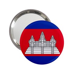 National Flag Of Cambodia 2 25  Handbag Mirrors by abbeyz71