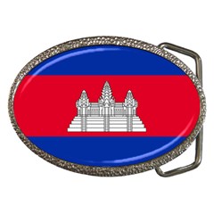 National Flag Of Cambodia Belt Buckles by abbeyz71