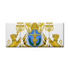 Coat Of Arms Of Cambodia Hand Towel by abbeyz71