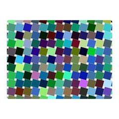 Geometric Background Colorful Double Sided Flano Blanket (mini) 