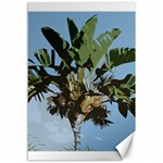 Palm Tree Canvas 12  x 18 
