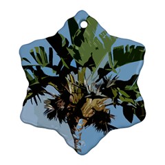 Palm Tree Ornament (snowflake) by snowwhitegirl
