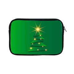 Christmas Tree Green Apple Ipad Mini Zipper Cases