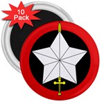 Capital Military Zone Unit of Army of Republic of Vietnam Insignia 3  Magnets (10 pack) 