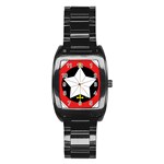 Capital Military Zone Unit of Army of Republic of Vietnam Insignia Stainless Steel Barrel Watch