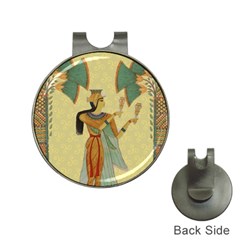 Egyptian Design Man Artifact Royal Hat Clips With Golf Markers